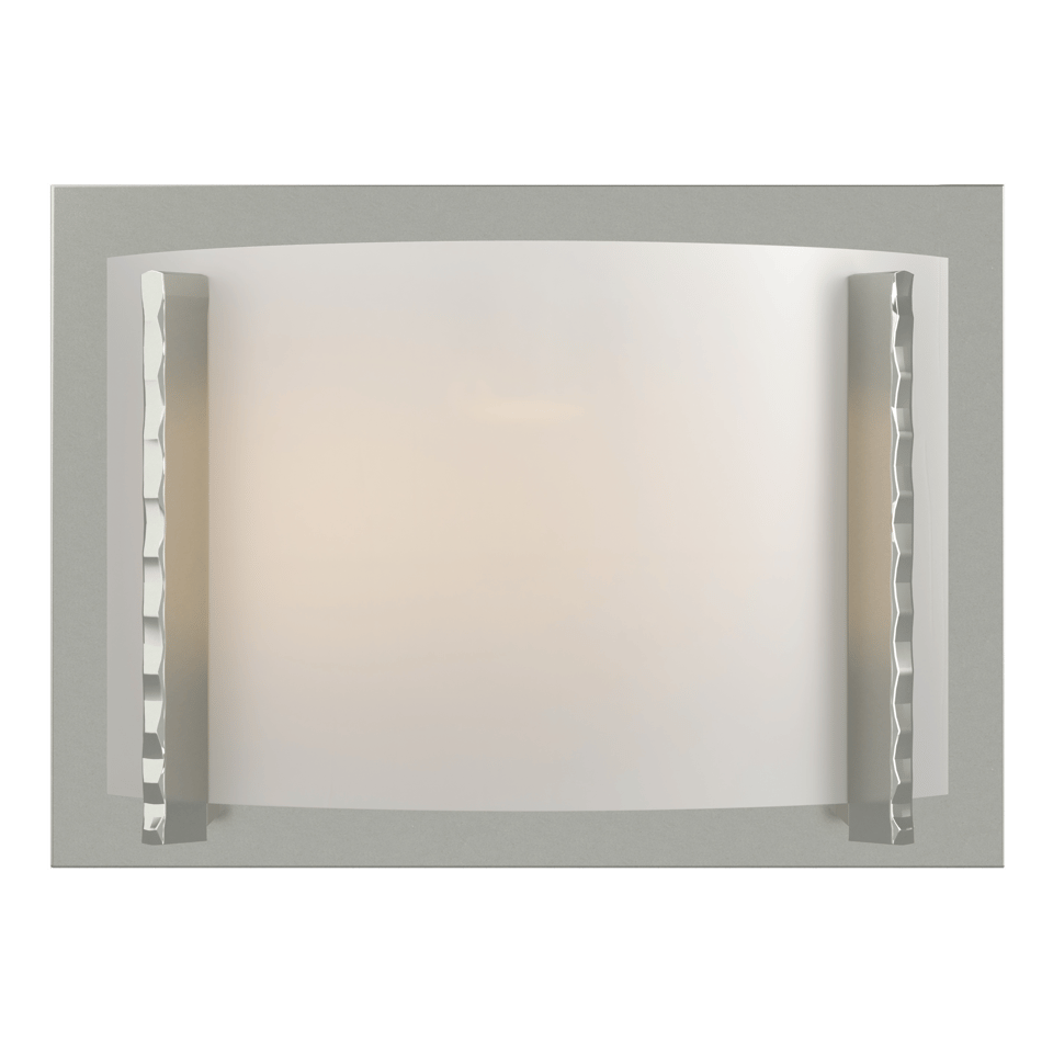 Forged Vertical Bars Sconce - Sterling by Hubbardton Forge