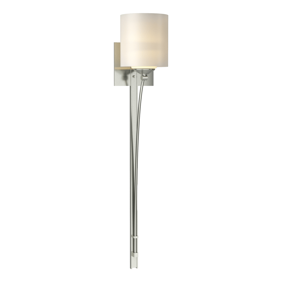 Formae Contemporary 1-Light Sconce - Sterling by Hubbardton Forge