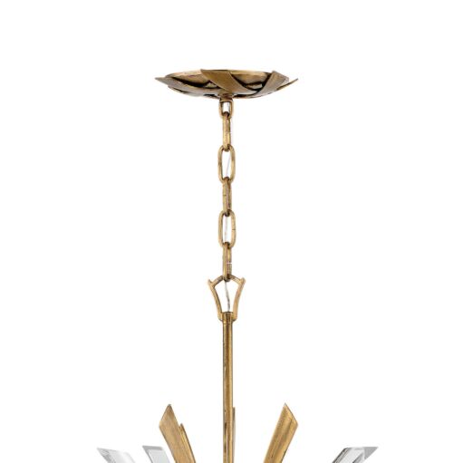 Vida Large Orb Ceiling Light Fixture by Fredrick Ramond - 13 Bulbs, Dimmable, Elegant Design