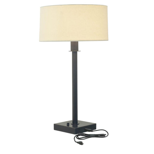 Franklin Table Lamp with Full Range Dimmer and USB Port - FR750-OB - Oil Rubbed Bronze by House of Troy