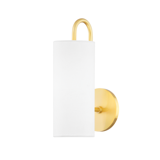 Freda Wall Sconce - 1-Light - Aged Brass - Mitzi H517101-AGB