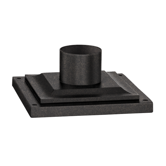 French Iron Square Pier Mount - 0-Light - French Iron - Troy Lighting PMB4941-FRN