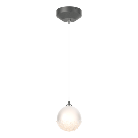 Fritz Globe 1-Light Mini Pendant - Natural Iron by Hubbardton Forge