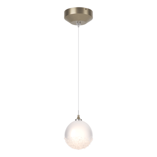 Fritz Globe 1-Light Mini Pendant - Soft Gold by Hubbardton Forge
