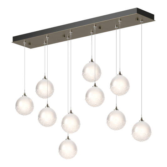 Fritz Globe 10-Light Pendant - Soft Gold by Hubbardton Forge