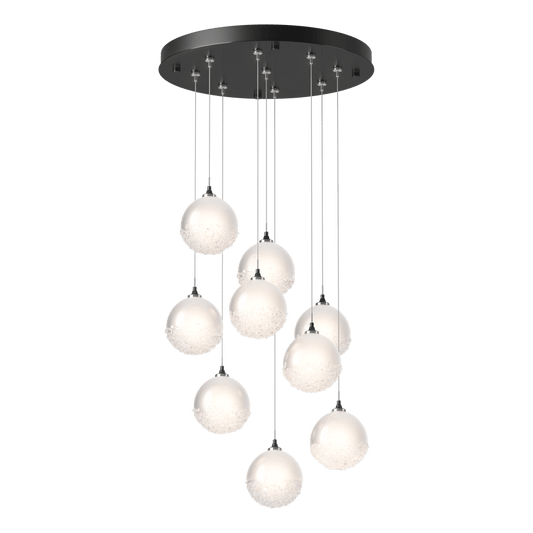 Fritz Globe 9-Light Pendant - Ink by Hubbardton Forge
