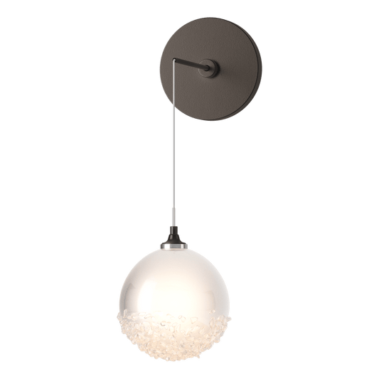 Fritz Globe Low Voltage Sconce - Oil Rubbed Bronze by Hubbardton Forge