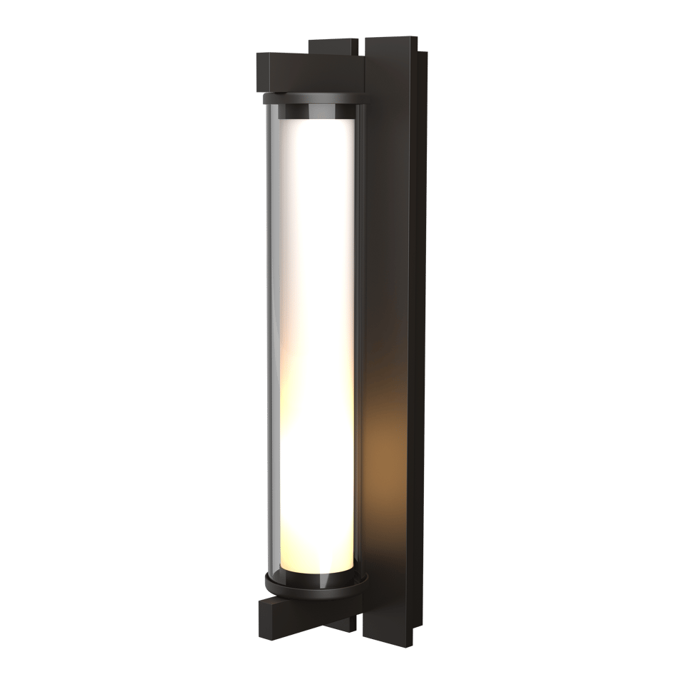 Fuse Large Outdoor Sconce - Oil Rubbed Bronze by Hubbardton Forge
