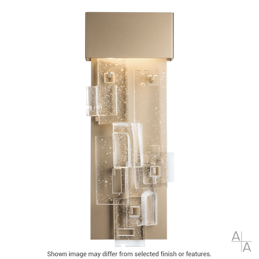 Fusion Large LED Sconce - White by Hubbardton Forge