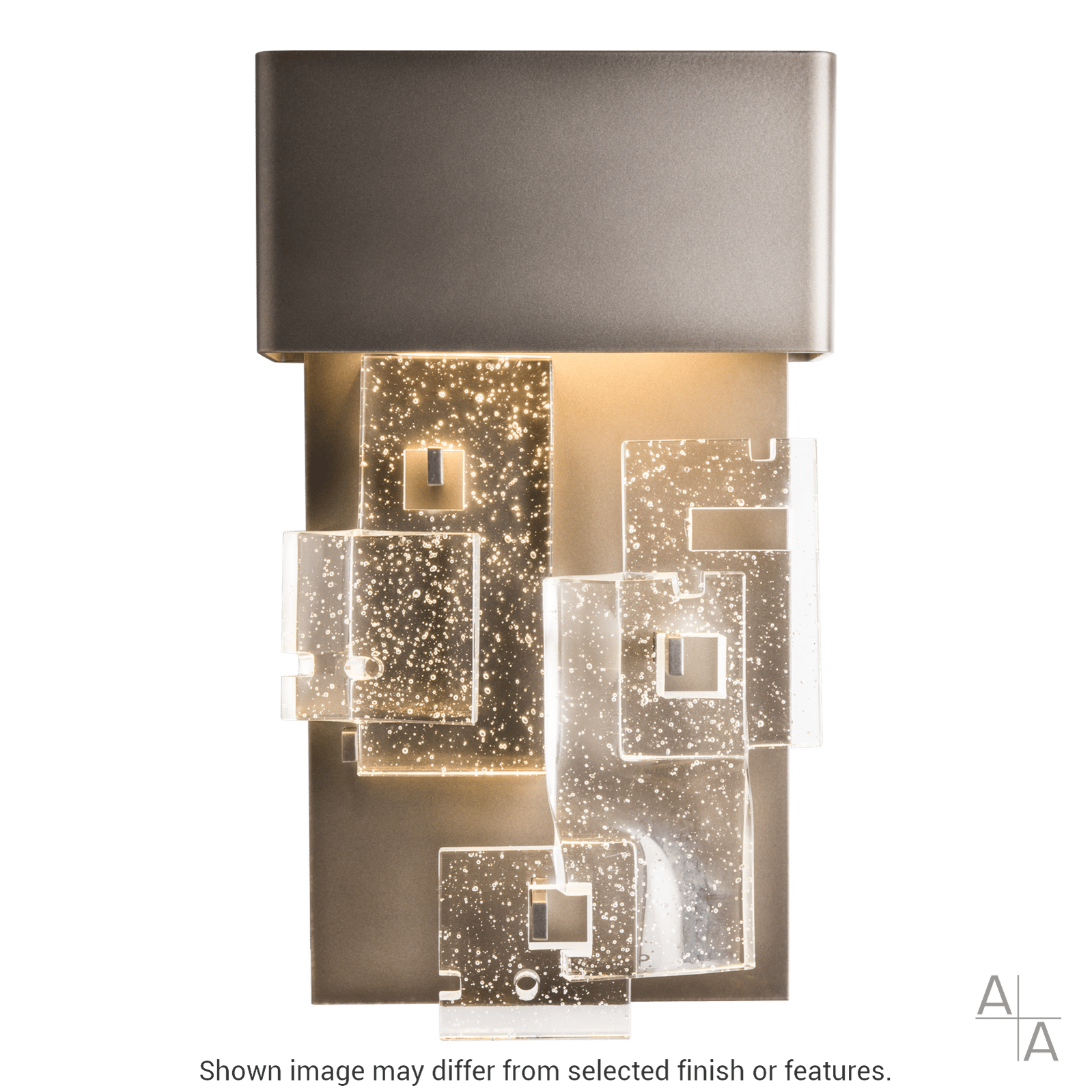 Fusion Small LED Sconce - White by Hubbardton Forge