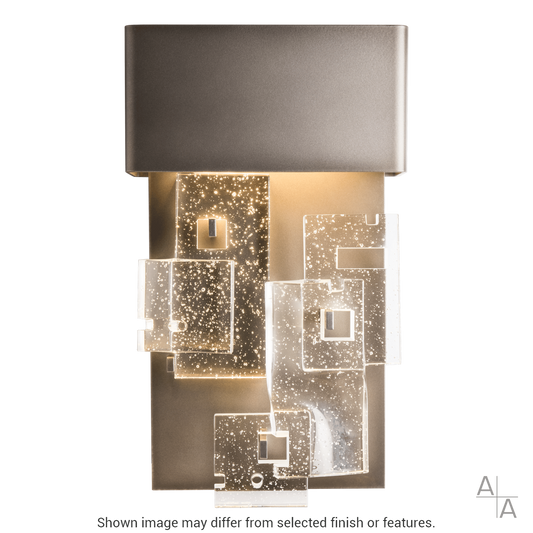 Fusion Small LED Sconce - White by Hubbardton Forge