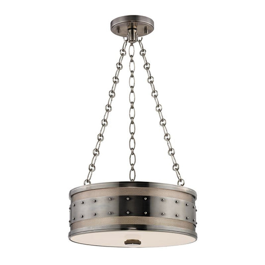 Gaines Pendant - Historic Nickel by Hudson Valley Lighting