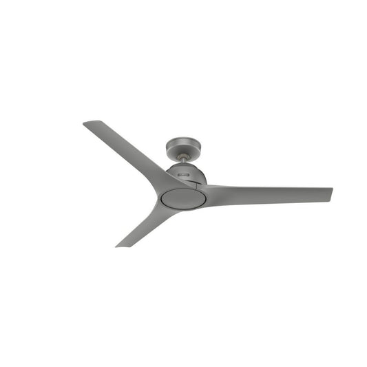 Gallegos Outdoor 52" Fan - Matte Silver by Hunter
