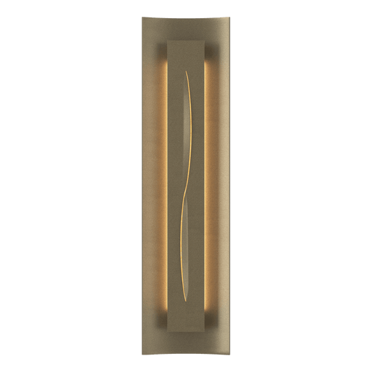 Gallery Sconce - Soft Gold - Amber Glass by Hubbardton Forge