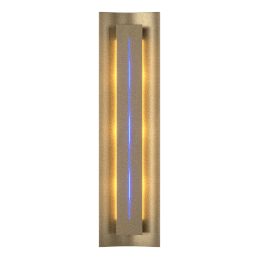 Gallery Sconce - Soft Gold - Blue Glass by Hubbardton Forge
