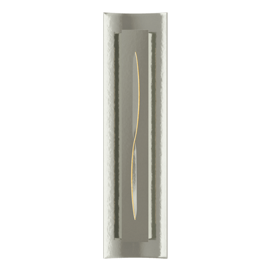 Gallery Sconce - Sterling - Amber Glass by Hubbardton Forge