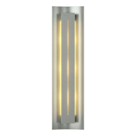 Gallery Sconce - Vintage Platinum - Ivory Art Glass by Hubbardton Forge