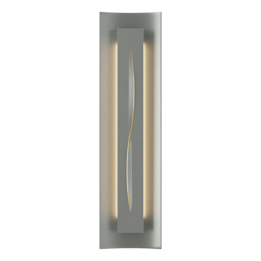 Gallery Sconce - Vintage Platinum - Ivory Art Glass by Hubbardton Forge