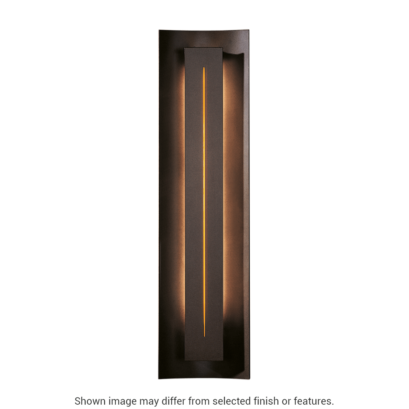 Gallery Sconce - White - Red Glass by Hubbardton Forge