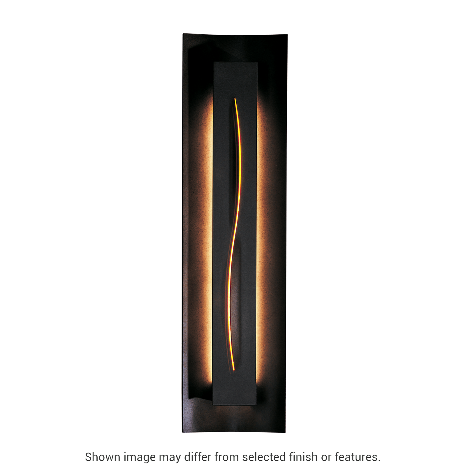 Gallery Sconce - White - Red Glass by Hubbardton Forge