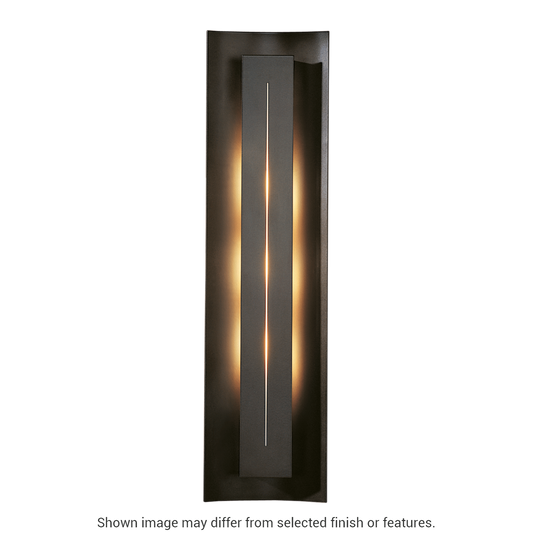 Gallery Sconce - White - Red Glass by Hubbardton Forge