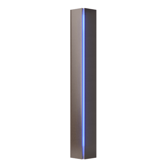 Gallery Small Sconce - Bronze - Blue Glass by Hubbardton Forge