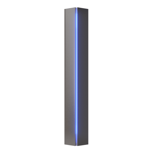 Gallery Small Sconce - Dark Smoke - Blue Glass by Hubbardton Forge