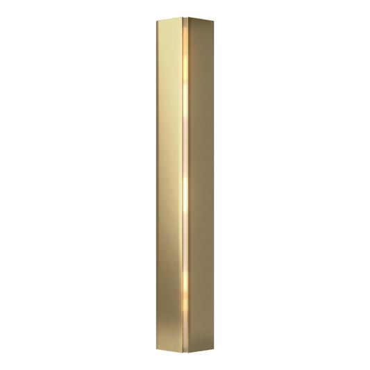 Gallery Small Sconce - Modern Brass - Ivory Art Glass by Hubbardton Forge