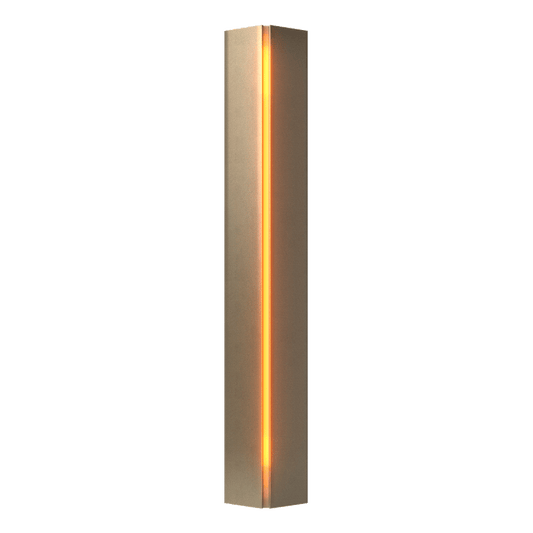 Gallery Small Sconce - Soft Gold - Amber Glass by Hubbardton Forge