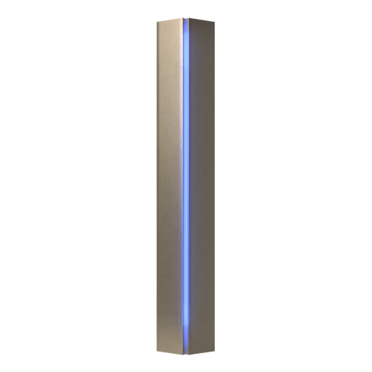 Gallery Small Sconce - Soft Gold - Blue Glass by Hubbardton Forge