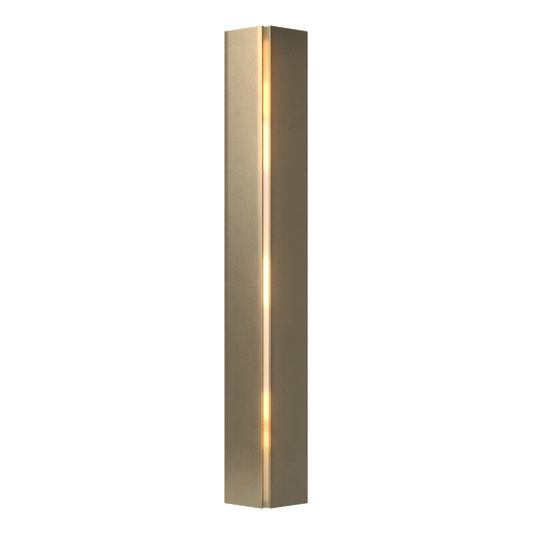 Gallery Small Sconce - Soft Gold - Ivory Art Glass by Hubbardton Forge