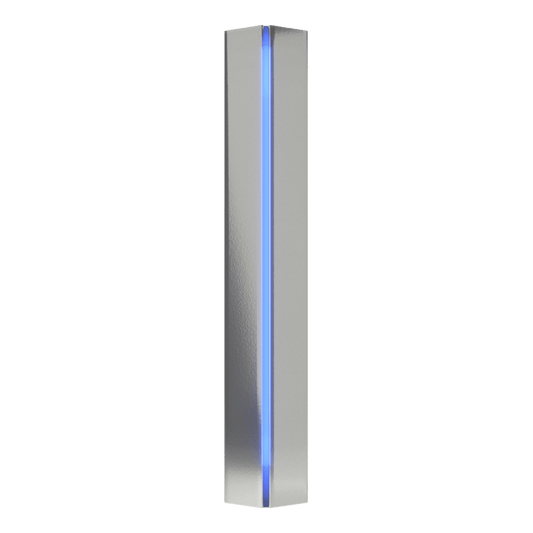 Gallery Small Sconce - Sterling - Blue Glass by Hubbardton Forge