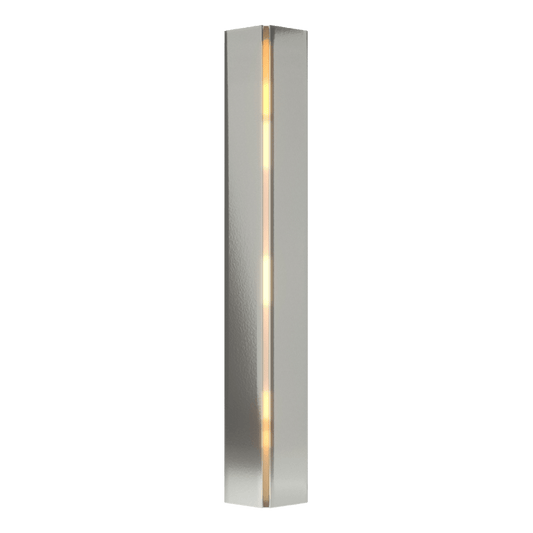 Gallery Small Sconce - Sterling - Ivory Art Glass by Hubbardton Forge