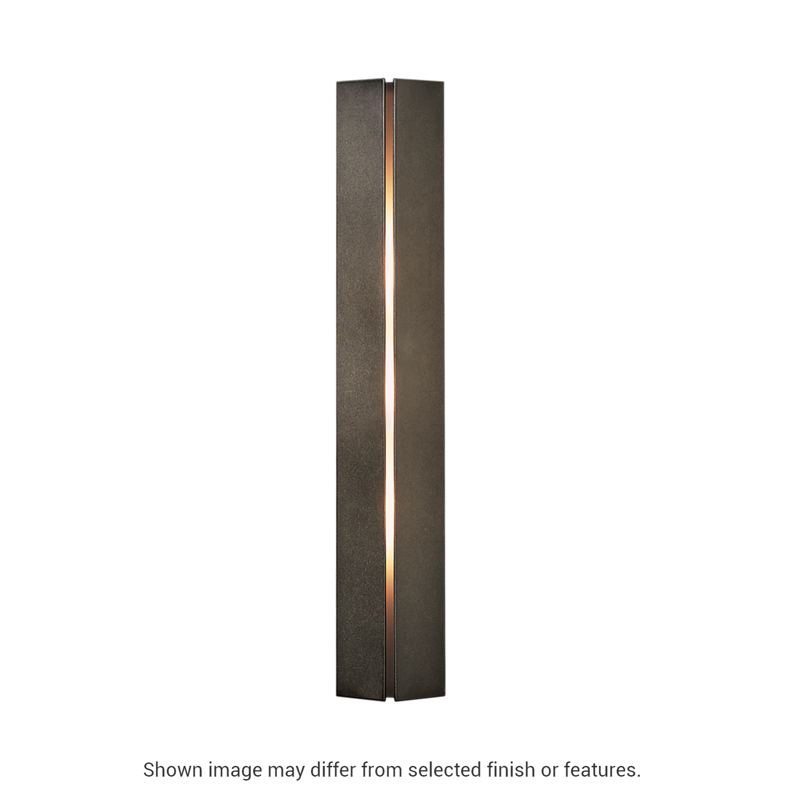Gallery Small Sconce - White - Red Glass by Hubbardton Forge