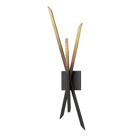 Gansevoort Wall Sconce - Gradient Brass by Hudson Valley Lighting