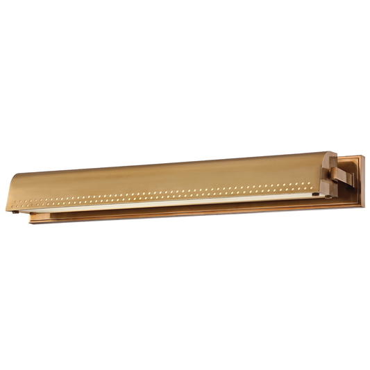 Garfield Large Picture Light - Aged Brass by Hudson Valley Lighting