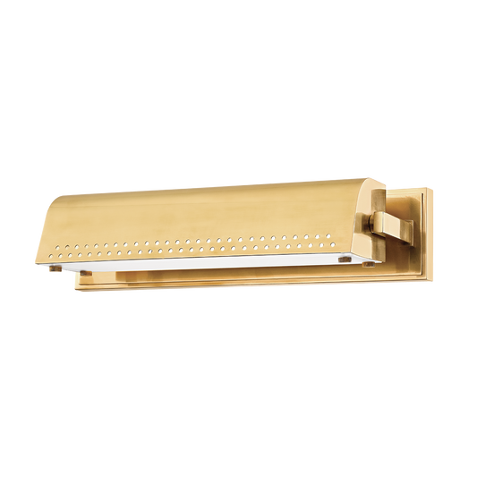 Garfield Picture Light - Aged Brass by Hudson Valley Lighting
