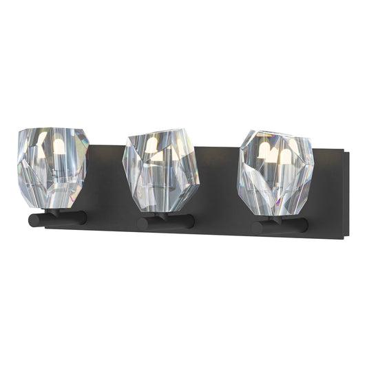 Gatsby 3-Light Bath Sconce - Black by Hubbardton Forge