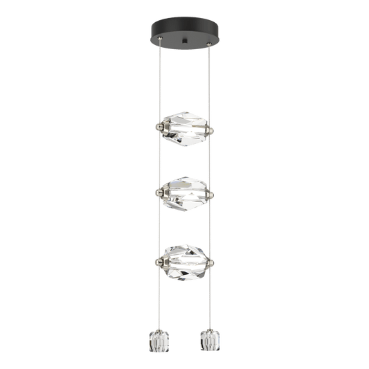 Gatsby 3-Light LED Pendant - Black by Hubbardton Forge