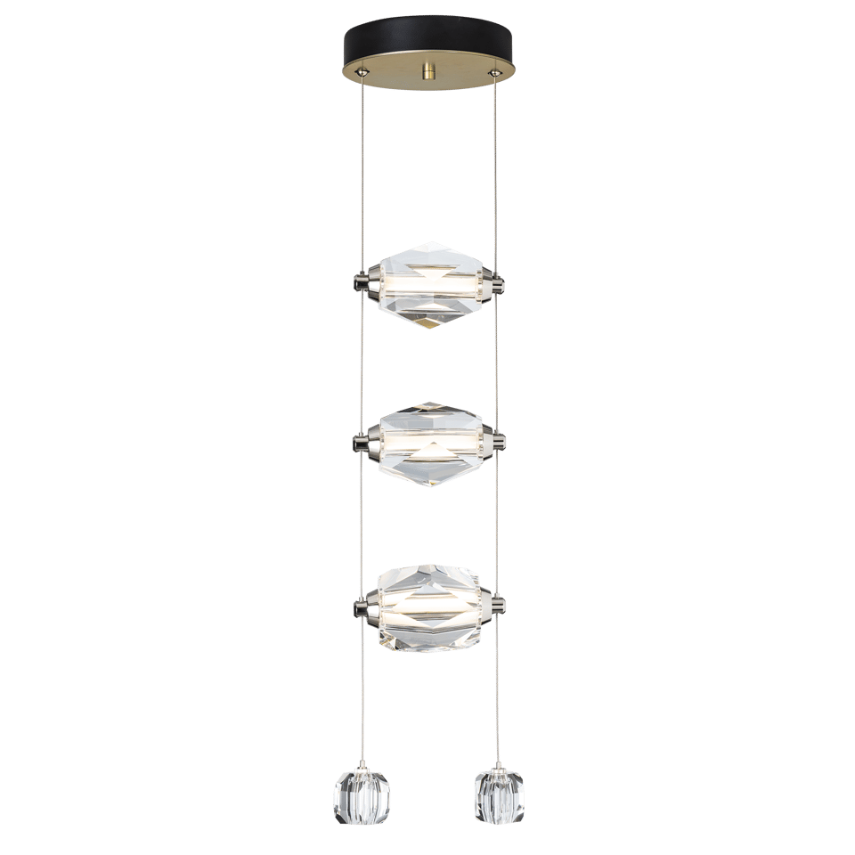 Gatsby 3-Light LED Pendant - Modern Brass by Hubbardton Forge