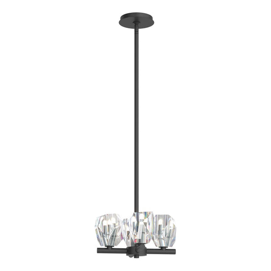 Gatsby 4-Light Semi-Flush Pendant - Black by Hubbardton Forge