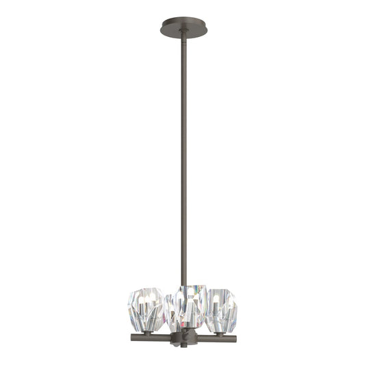 Gatsby 4-Light Semi-Flush Pendant - Dark Smoke by Hubbardton Forge