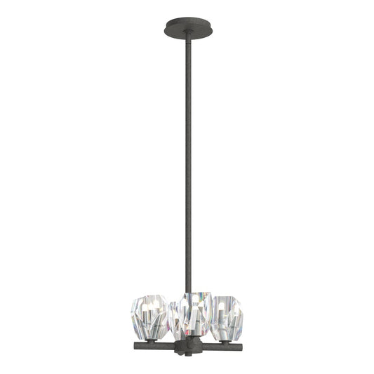 Gatsby 4-Light Semi-Flush Pendant - Natural Iron by Hubbardton Forge