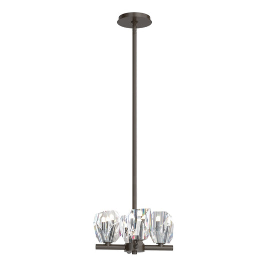 Gatsby 4-Light Semi-Flush Pendant - Oil Rubbed Bronze by Hubbardton Forge