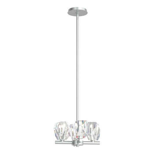 Gatsby 4-Light Semi-Flush Pendant - Vintage Platinum by Hubbardton Forge