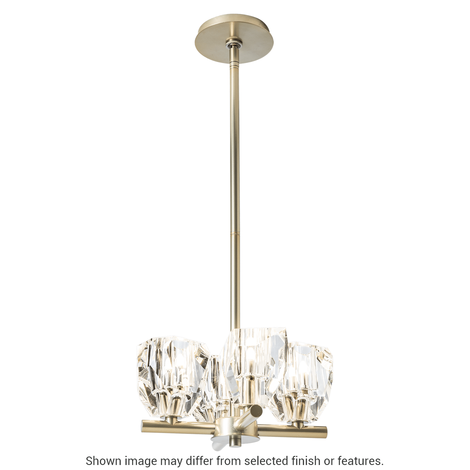 Gatsby 4-Light Semi-Flush Pendant - White by Hubbardton Forge