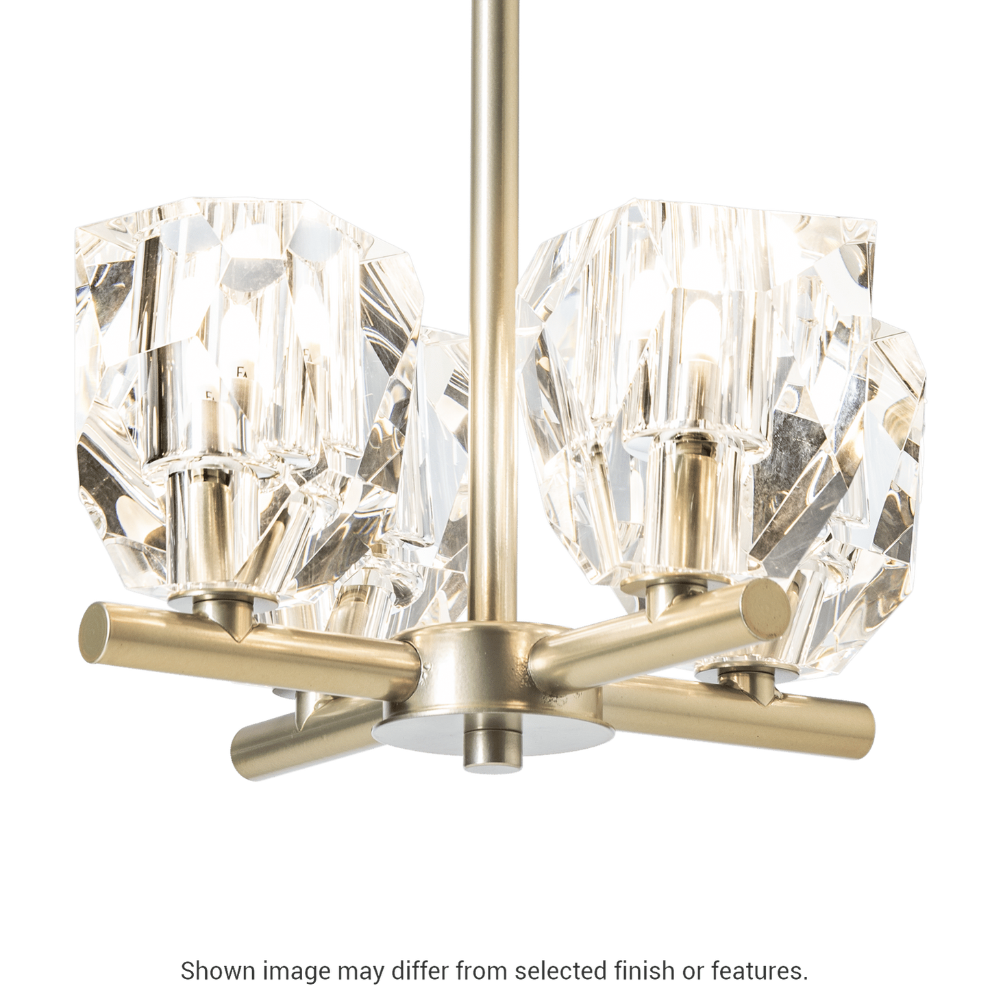 Gatsby 4-Light Semi-Flush Pendant - White by Hubbardton Forge