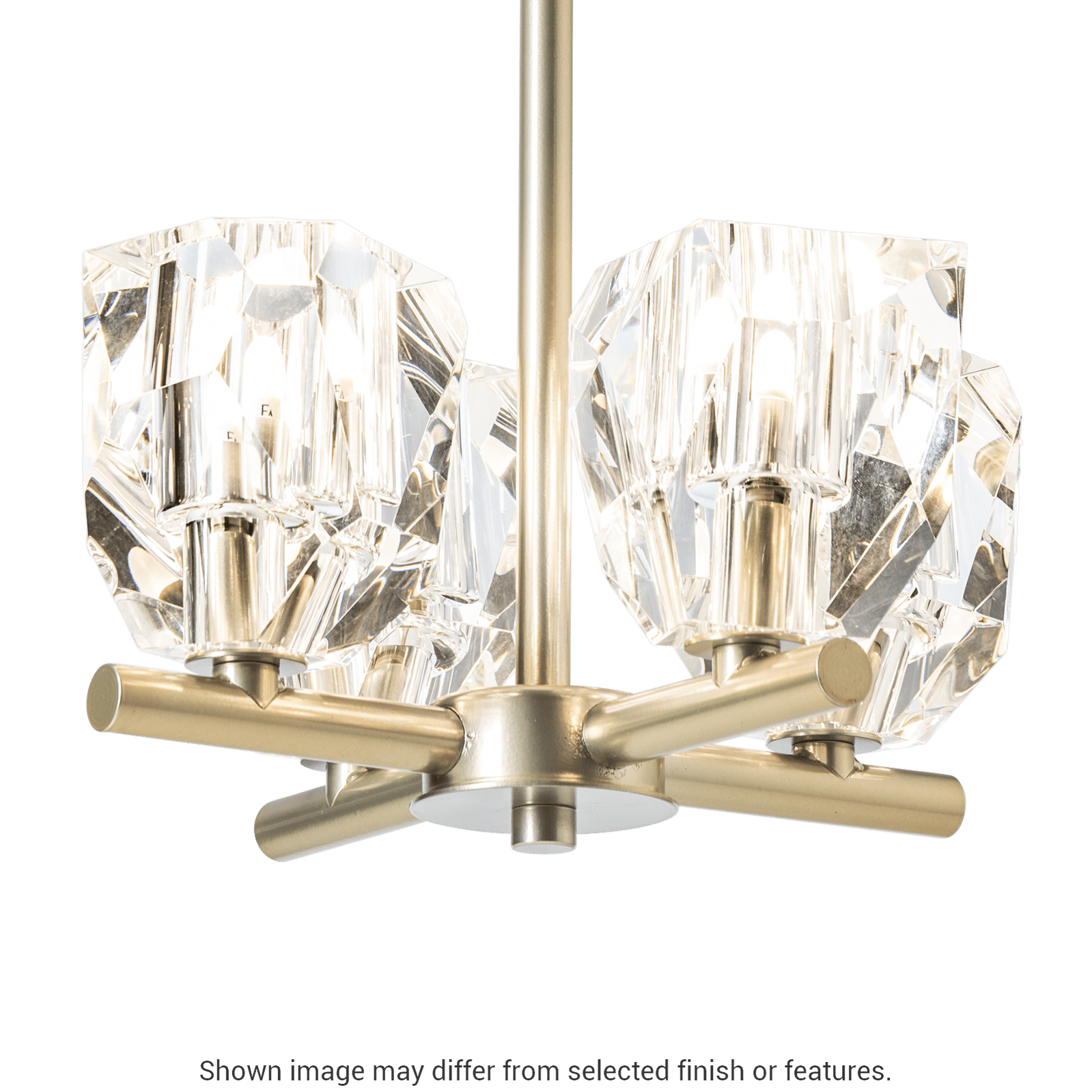 Gatsby 4-Light Semi-Flush Pendant - White by Hubbardton Forge