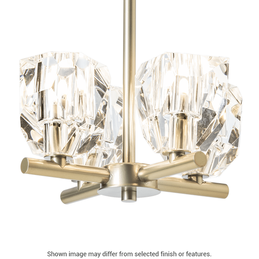 Gatsby 4-Light Semi-Flush Pendant - White by Hubbardton Forge