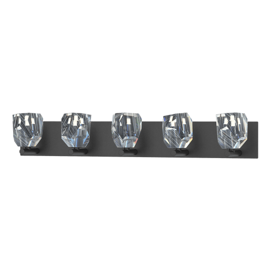 Gatsby 5-Light Bath Sconce - Black by Hubbardton Forge